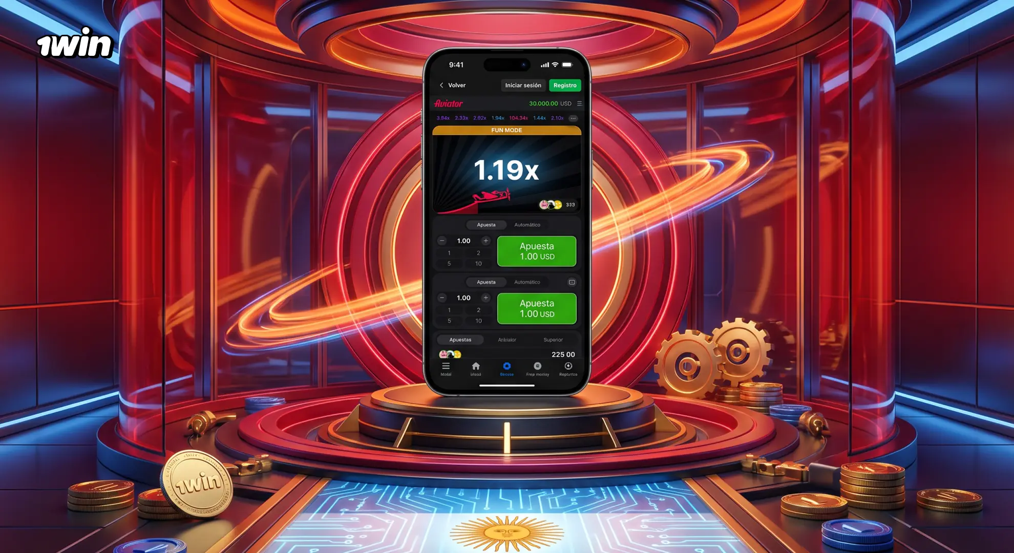 ¿Cómo se juega a Aviator en 1win?