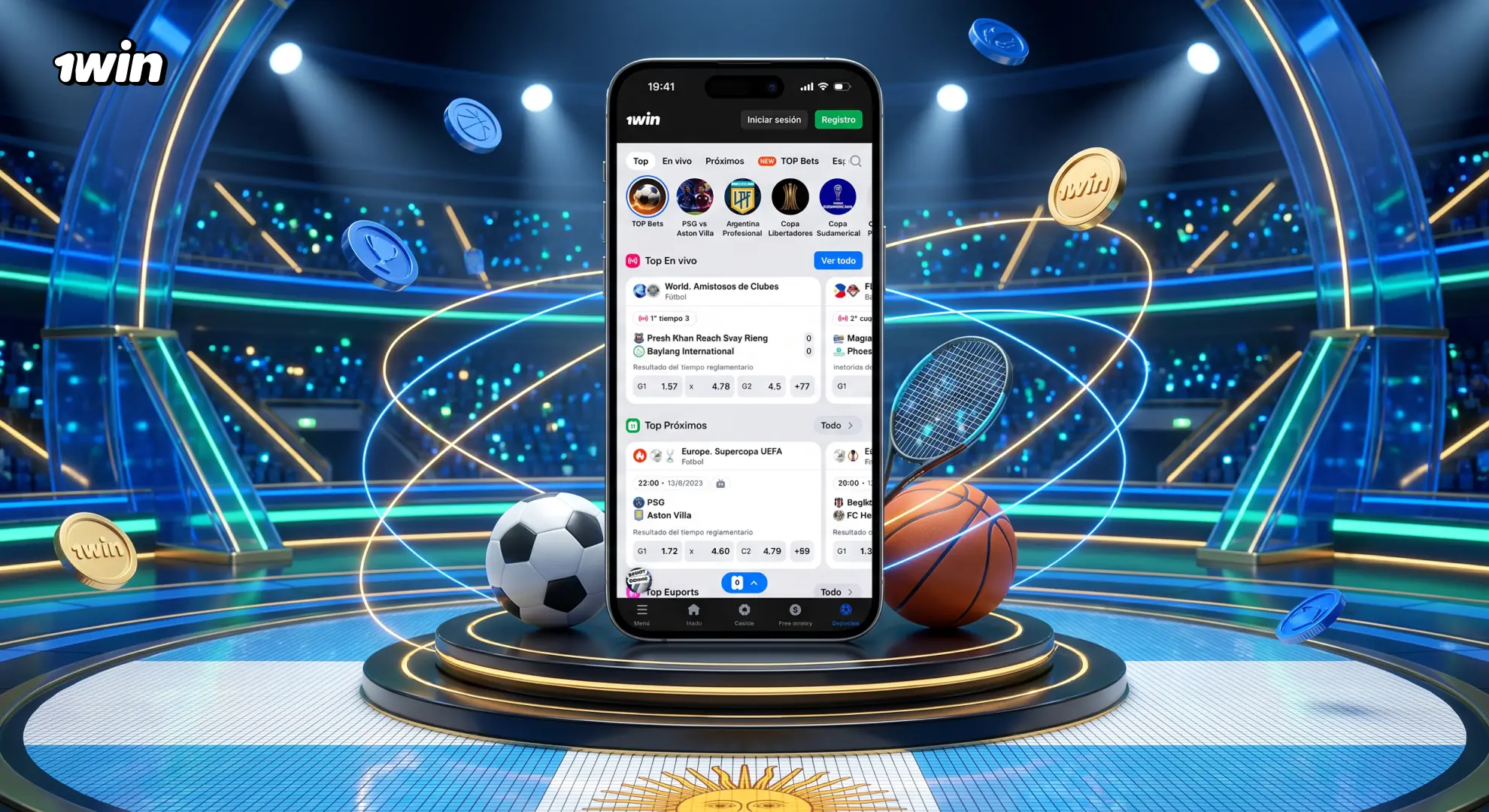 ¿Cómo apostar en deportes en 1win?